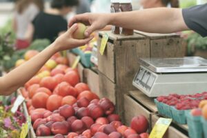 Photo de marché - nos entreprise bretonne